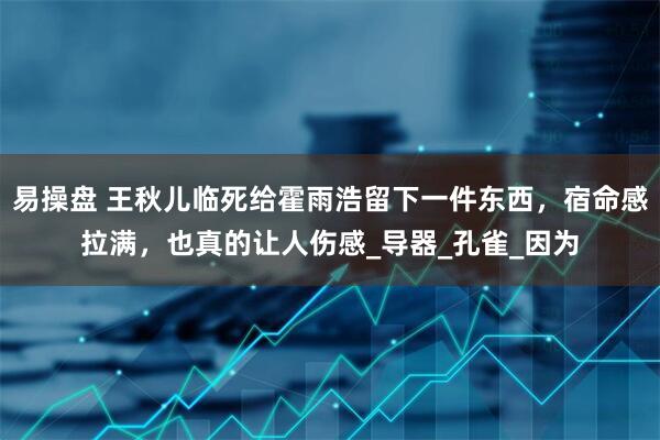 易操盘 王秋儿临死给霍雨浩留下一件东西，宿命感拉满，也真的让人伤感_导器_孔雀_因为